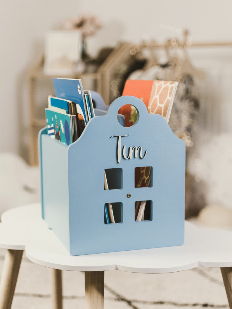 Étagère à livres en bois pour chambre d'enfant - Créateur Etsy : 2BWoodKids