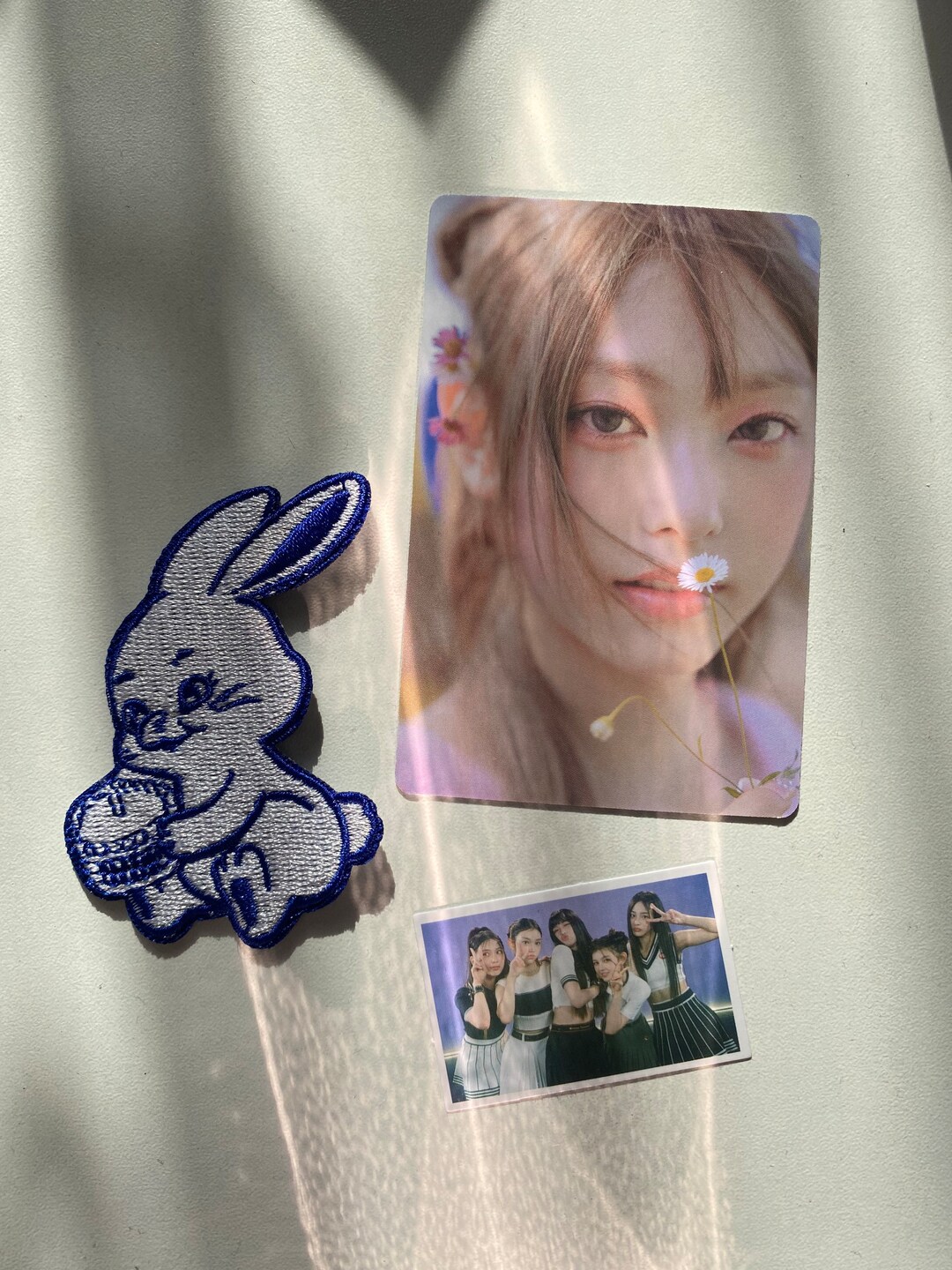 Newjeans Bunny Iron on Patch Bags, Jeans, Clothes Birthday Gift