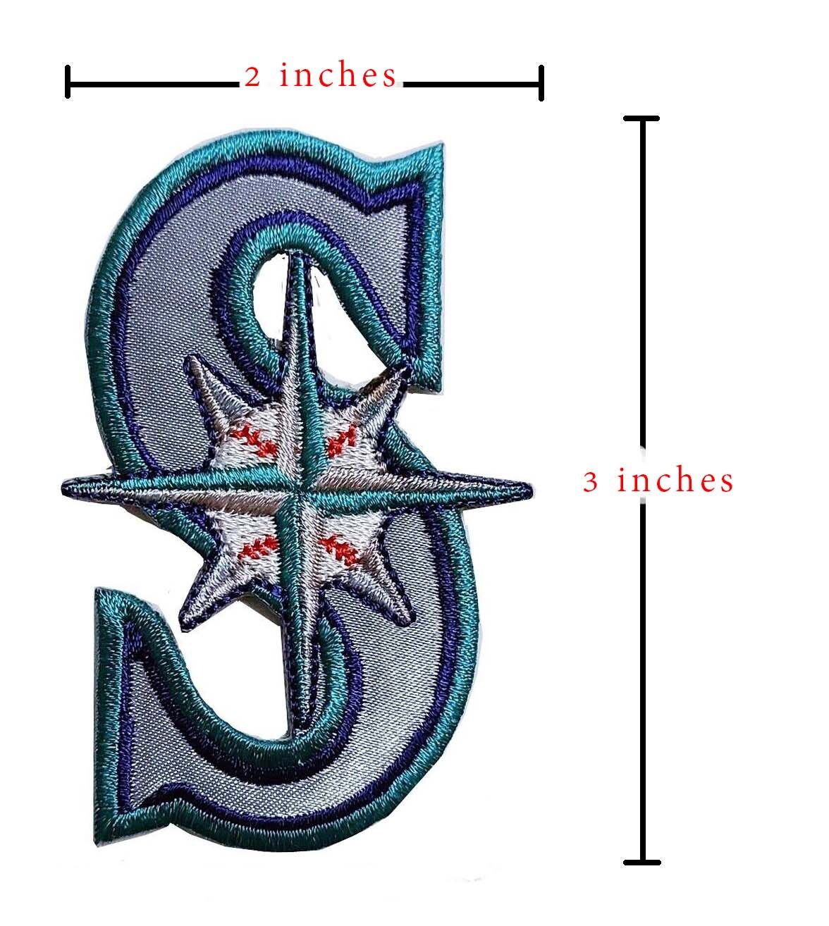Seattle Mariners Sport Patches Logo Iron on Sewing on Clothes Etsy