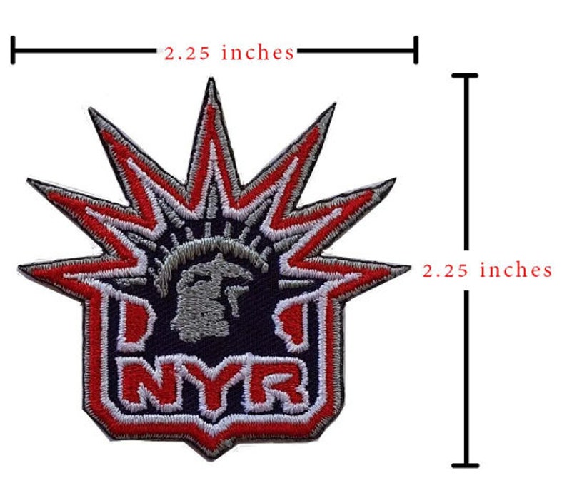 NEWYORK RANGERS Sport Patches Logos Iron On, Sewing on Fabrics Etsy