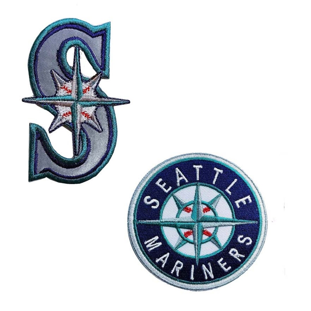 Seattle Mariners Sport Patches Logo Iron on Sewing on Clothes Etsy