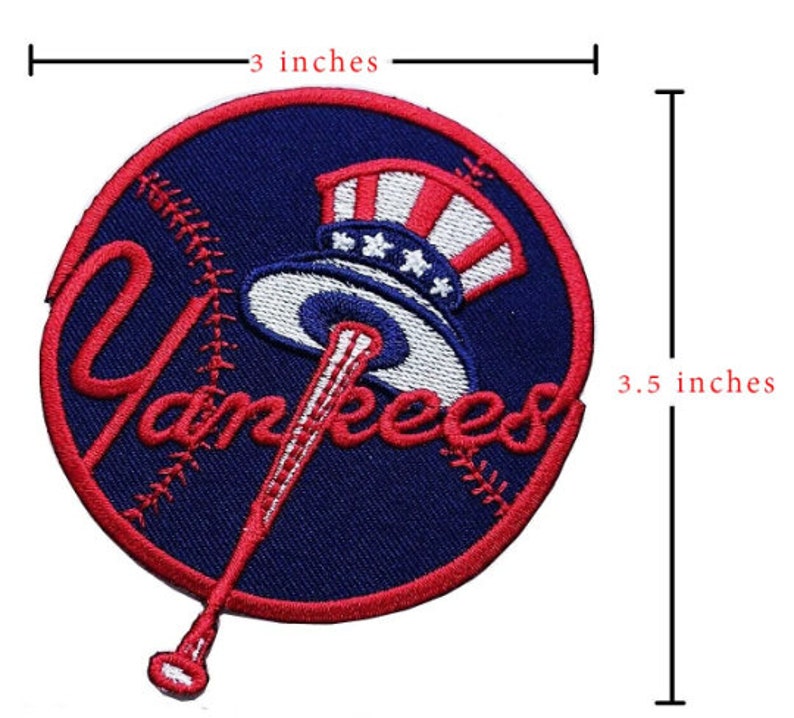 Yankees Baseball Sport Patches Logo Iron on Sewing on Clothes Etsy