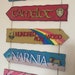 Fairytale Sign Post Direction Sign Narnia Wonderland - Etsy