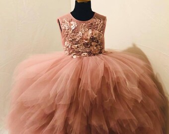 dusky pink dress for wedding