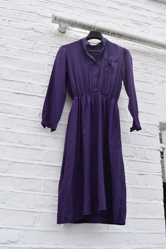 Purple Vintage Dress