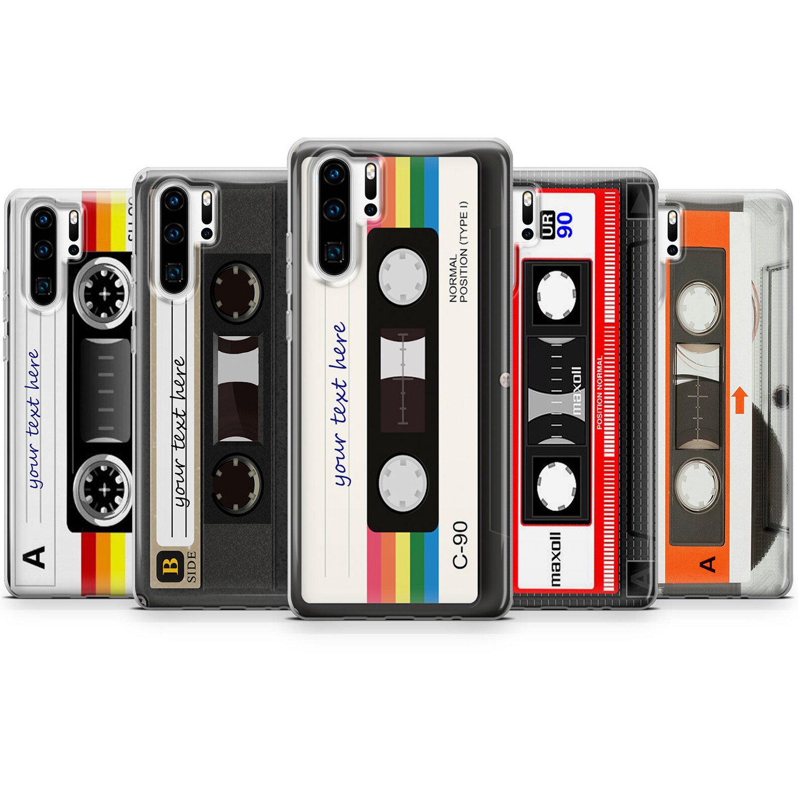 Custom Cassette Tape Phone Case fit for Huawei Mate 20 Huawei Etsy