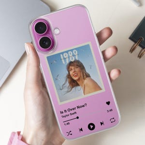 Music Player Phone Case Custom Music Plaque Cover fit for iPhone 16 Pro Max, 15, 14, 13, 12, 11, XR, Samsung S24, S23, S22, A14, A55,Pixel 9