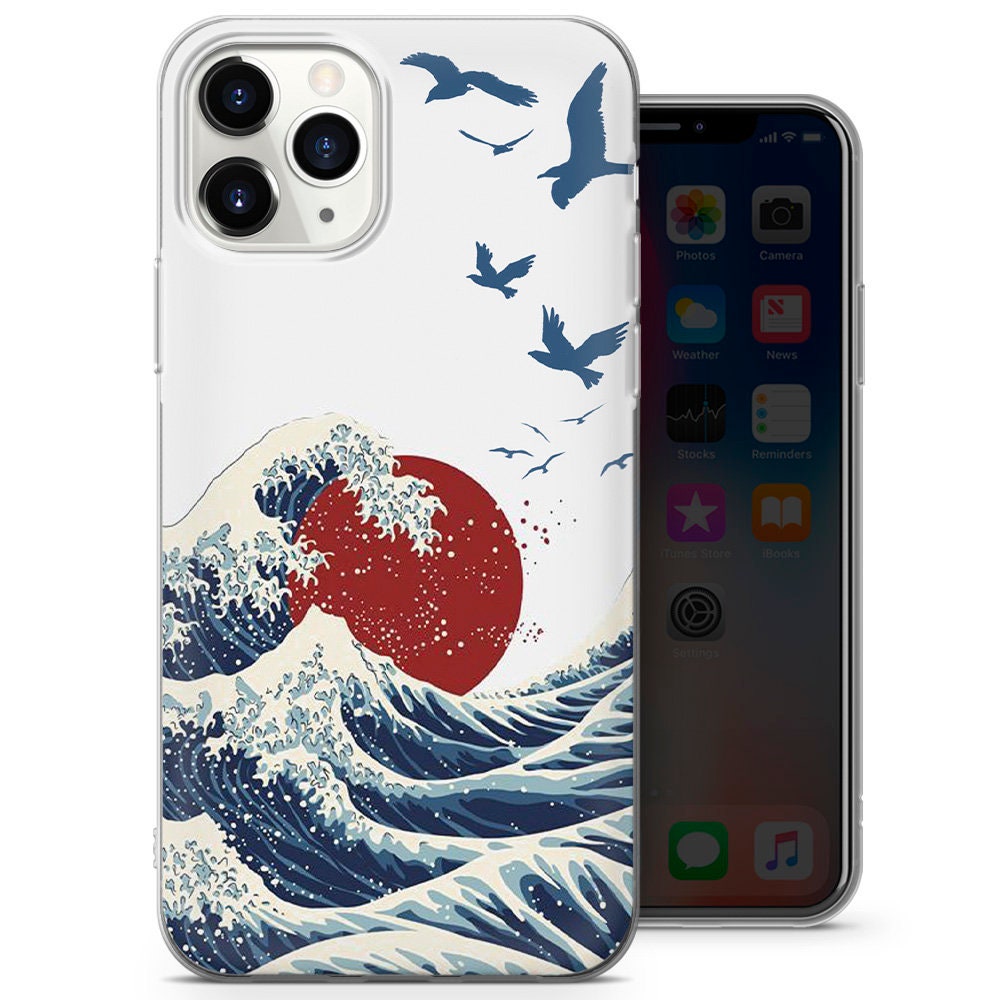 Japanese Kanagawa Waves Phone Case fit for iPhone 12 Pro Etsy