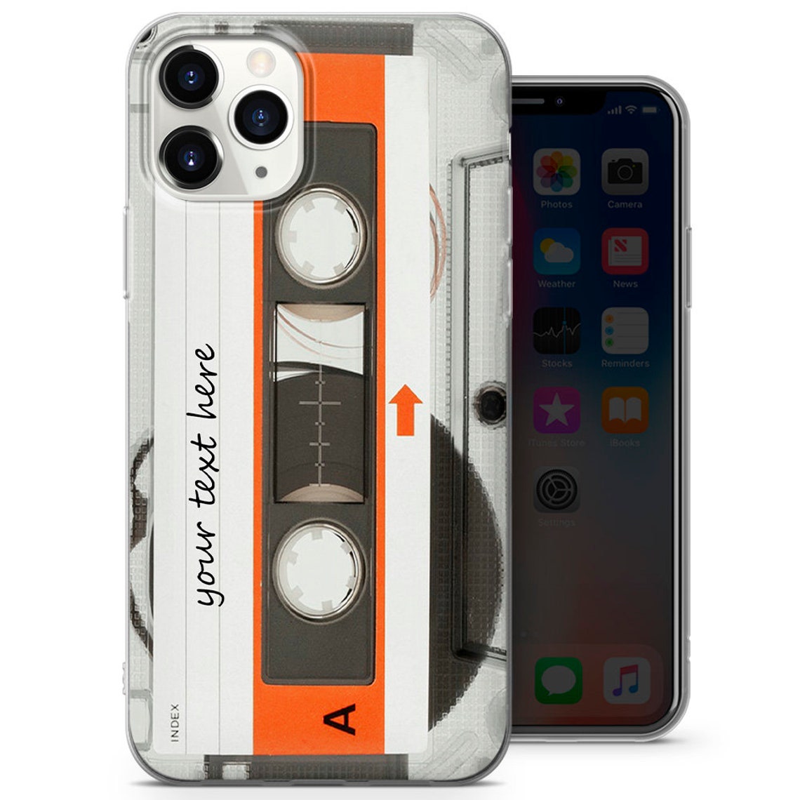 Custom Cassette Tape Phone Case fit for iPhone 12 Pro iPhone Etsy