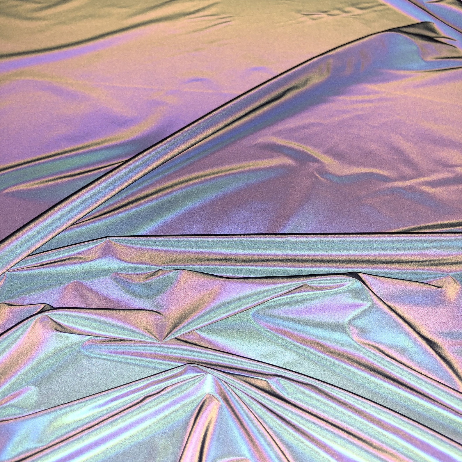 Reflective Fabric Reflective Nylon Purple 100% nylon | Etsy