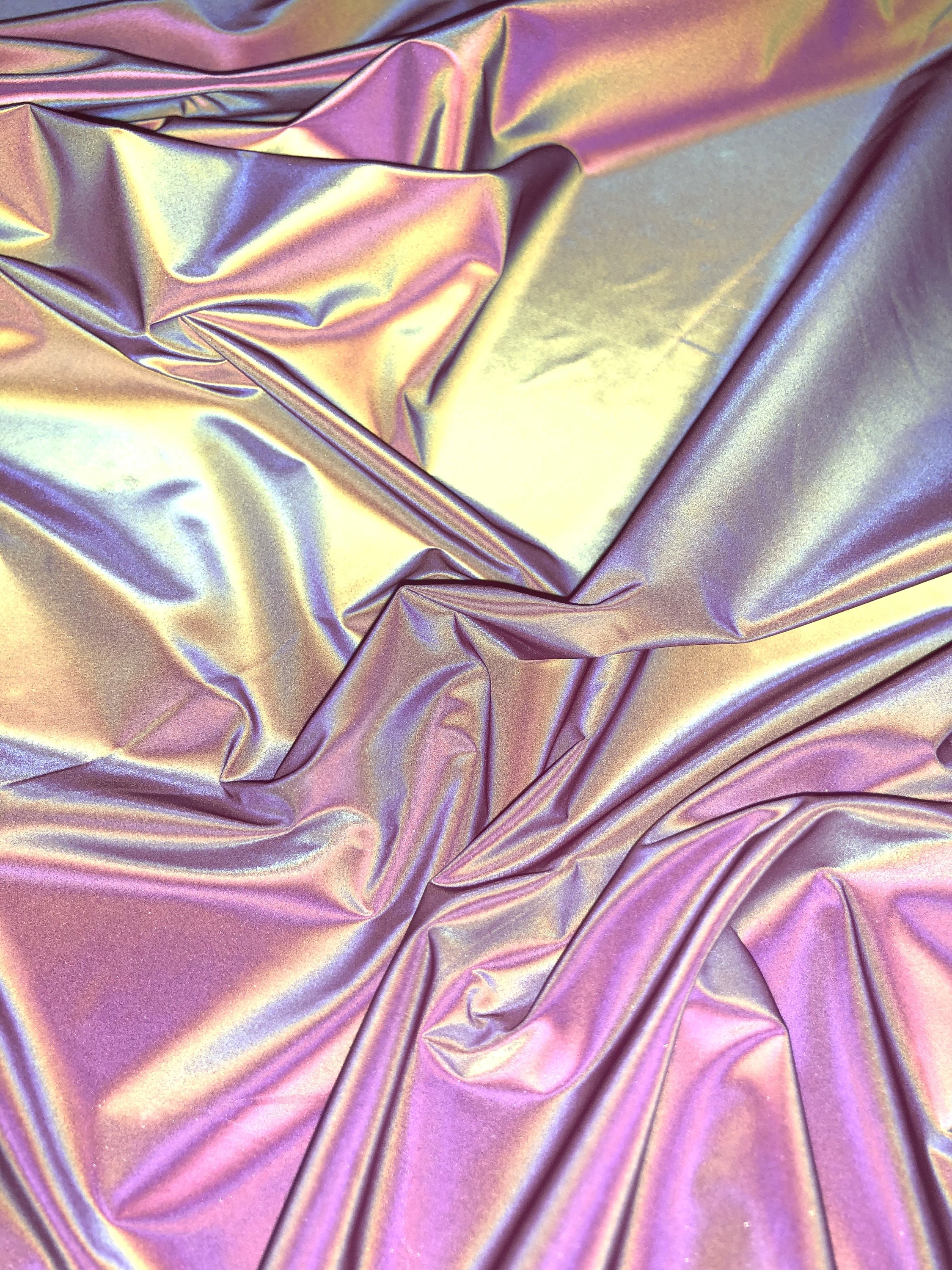 Reflective Fabric Reflective Nylon Pink 100% nylon | Etsy