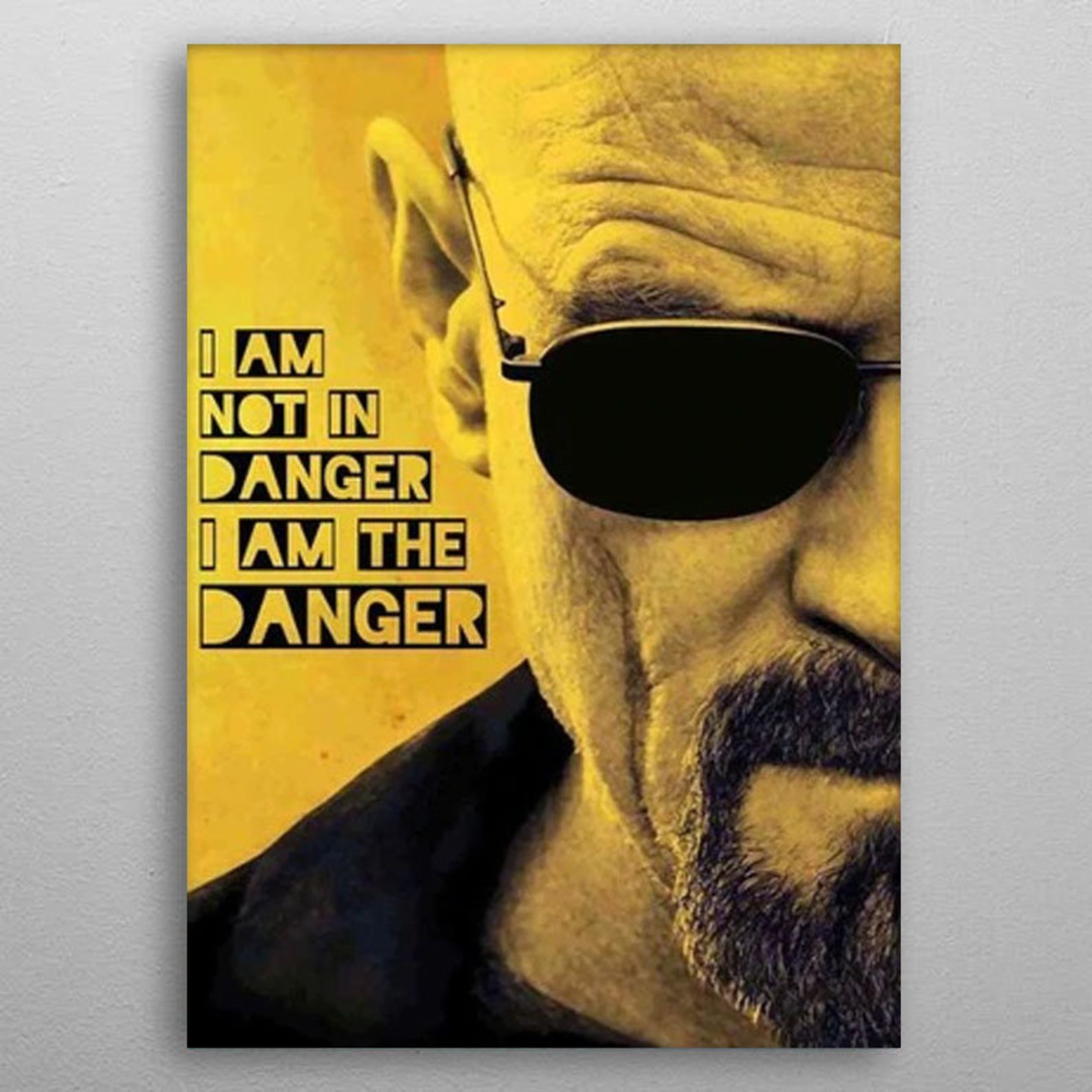 Breaking Bad Minimal Print Wall Art Poster Heisenberg Etsy