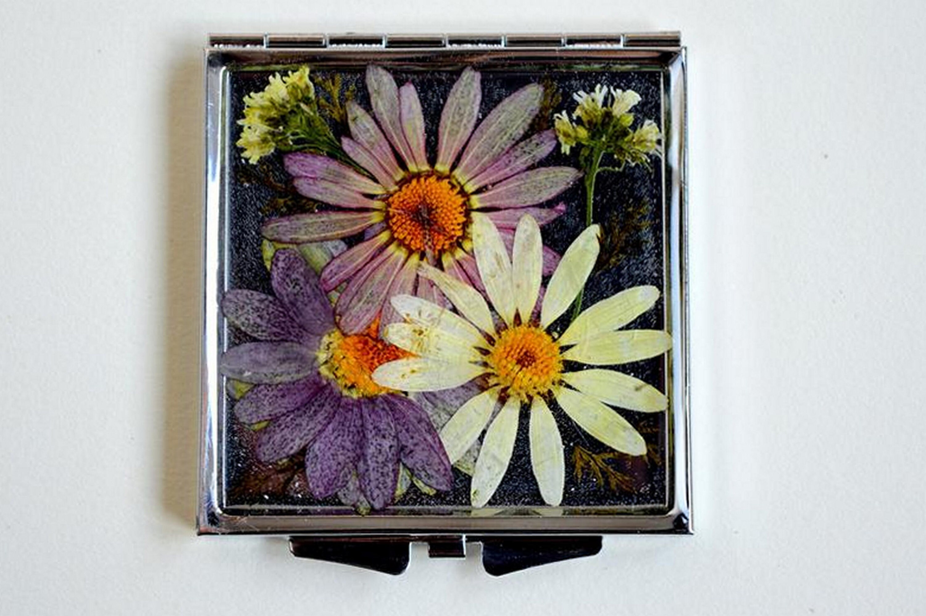 Daisy pill case birth control pill box 4 day cute pill Etsy