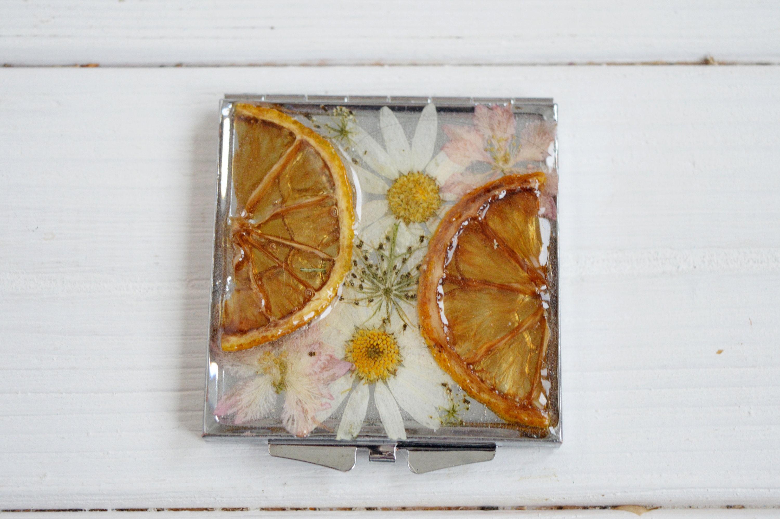 Cute pill case birth control small pill box organize 4 day Etsy