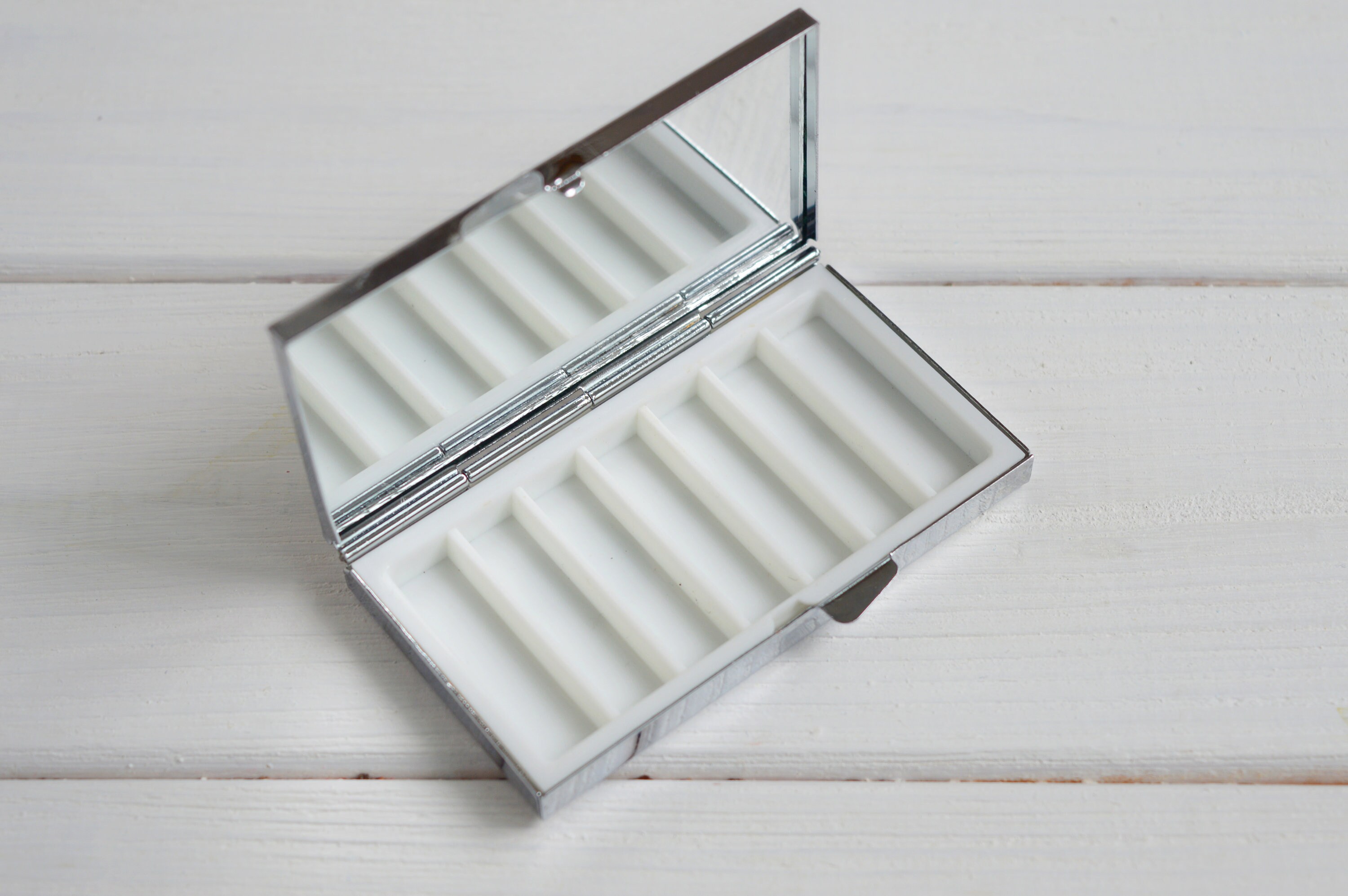 Real Flower Pill Box Weekly Pill Box 7 Days Pocket Pill Case Etsy