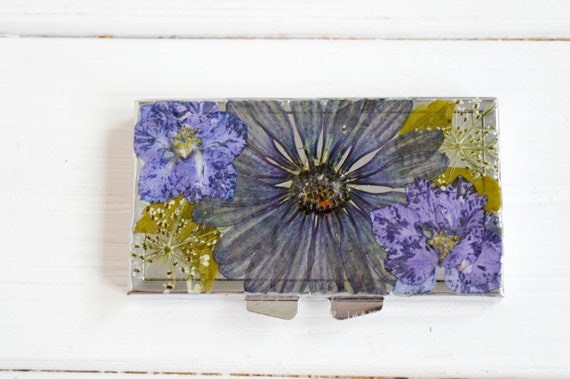 Purple Blue Flower 7 Day Pill Case Weekly Pill Box 7 Days Pill Etsy Purple Blue Flower 7 Day Pill Case Weekly Pill Box 7 Days Pill Etsy