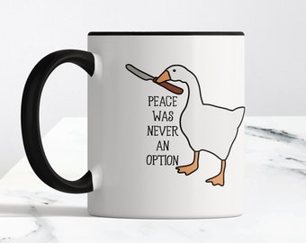 Peace was never an option mug 11 oz / 330 ml Ceramic Mug