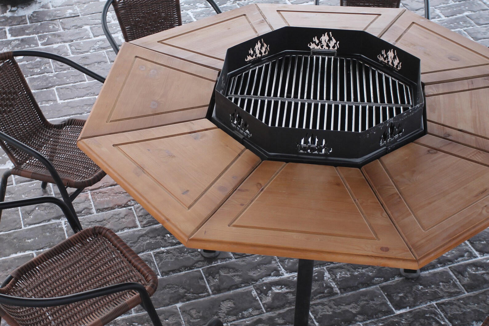 BBQ Terrasse BBQ Tisch HofDesign Etsy