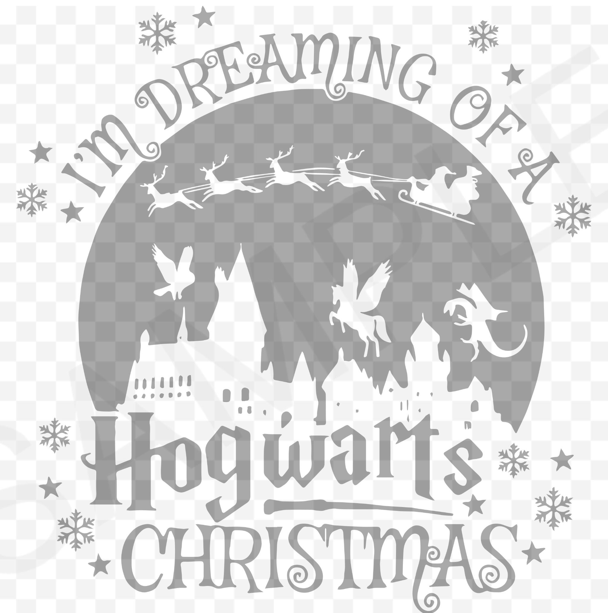 I’m Dreaming Of A Hogwarts Christmas SVG