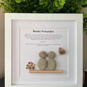 Synonym Steinbild Bester Freund, personalisierbar, Geburtstagsgeschenk, Weihnachtsgeschenke, STB-70