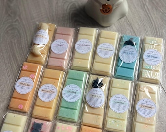Autumn Halloween Scented Soy Wax Melts – Snap Bars, 27 Scents