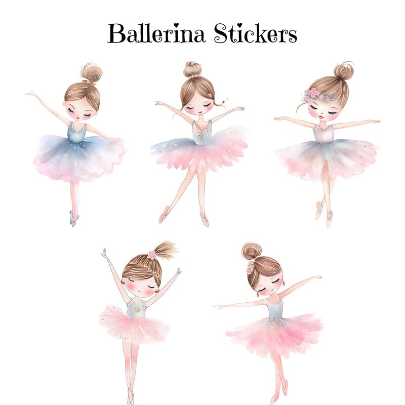 Ballerina Wall Decal - Etsy