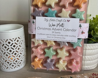 Christmas Wax Melt Advent Calendar, 24 Winter Scents