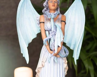 41cm Dragon Keeper Fairy Figurine, Amy Brown Collectable