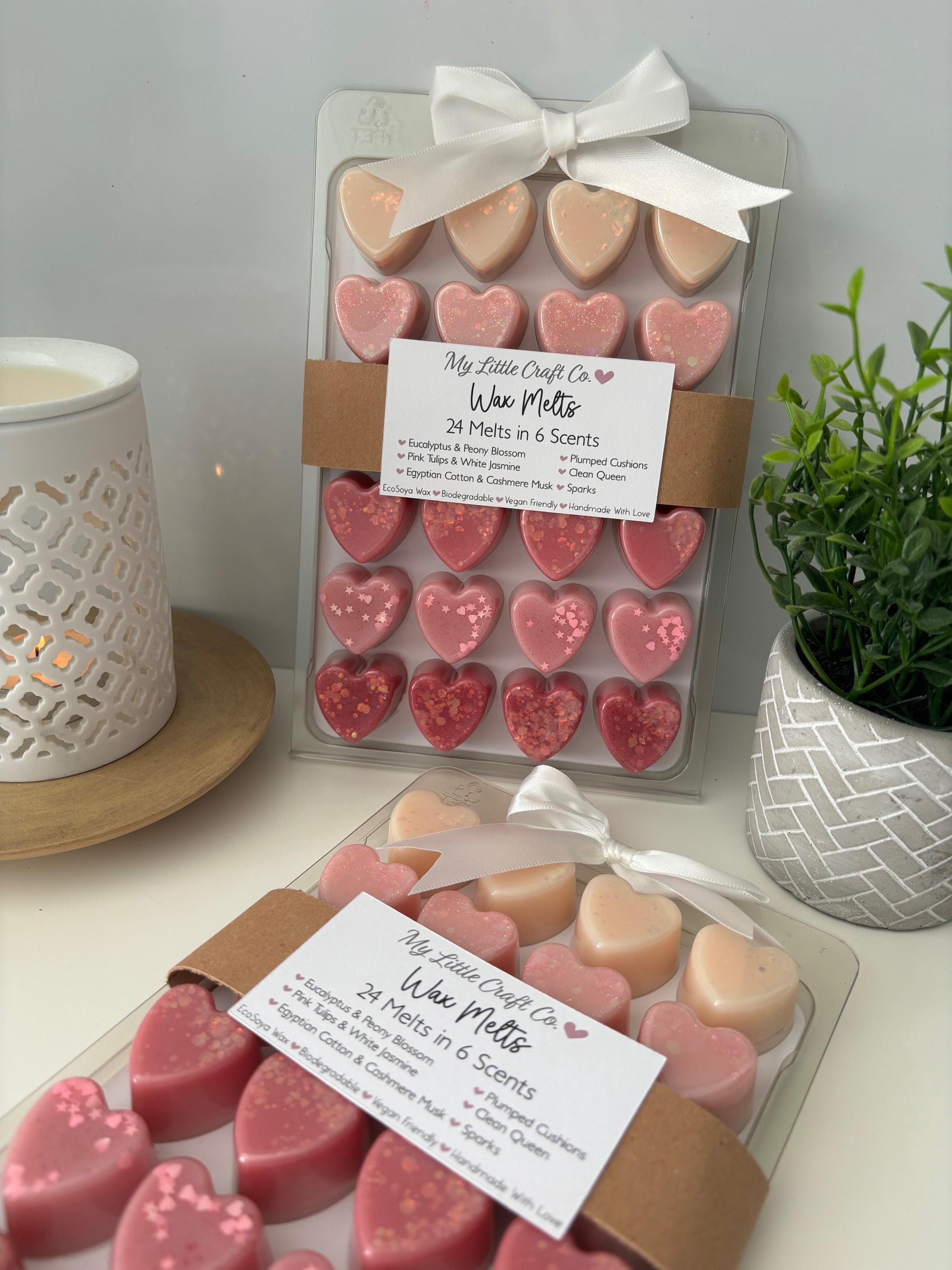 Heart wax melts
