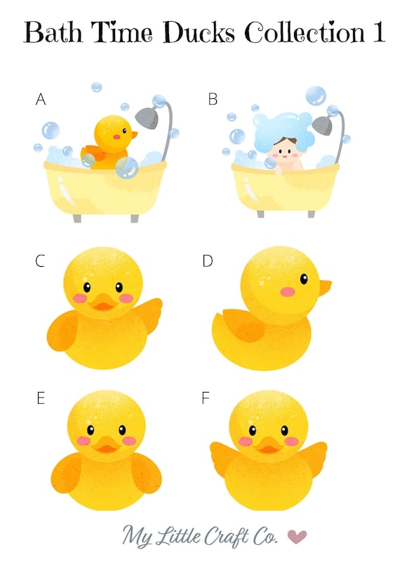 Bath time ducks 2025