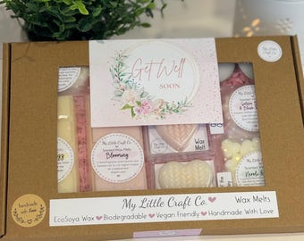 Get Well Soon Gift Box, Scented Wax Melts Hamper