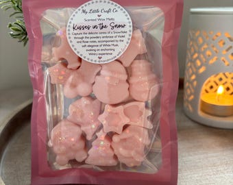 Handmade Soy Wax Melts – Christmas Shapes, Vegan, Biodegradable Home Fragrance