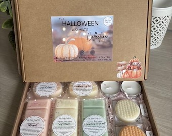 Halloween Scented Soy Wax Melts Box, Vegan Friendly