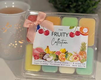 Scented Wax Melts Box, Ecosoya Home Fragrance, Gift Set