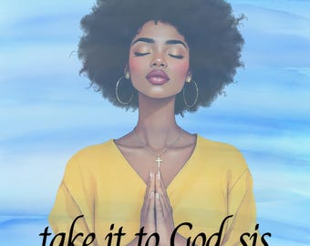 Utskrivbar bibeldagbok: Svarta kvinnor som ber, bibelstudier (PDF)