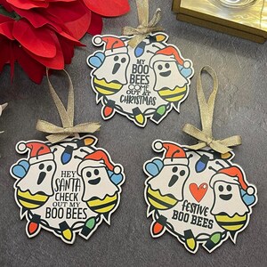 Christmas Ornaments - Adorable and Funny BOO BEES