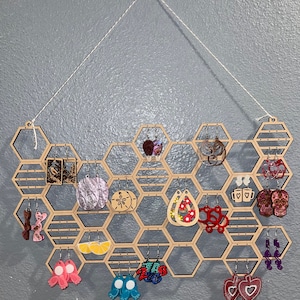 Honeycomb Jewelry Hanger