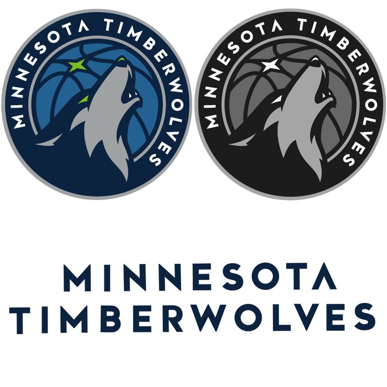 Minnesota Timberwolves NBA Sport Team Logo Basketball SVG