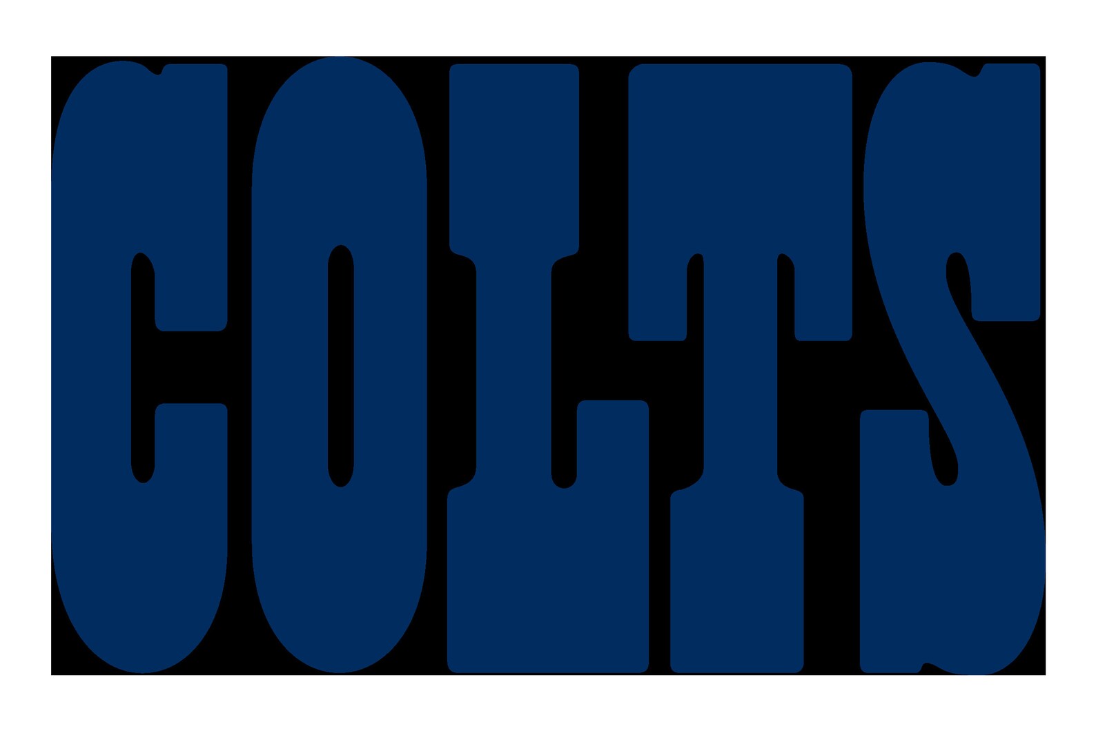 Indianapolis Colts Logo SVG Colts svg files for cricut | Etsy