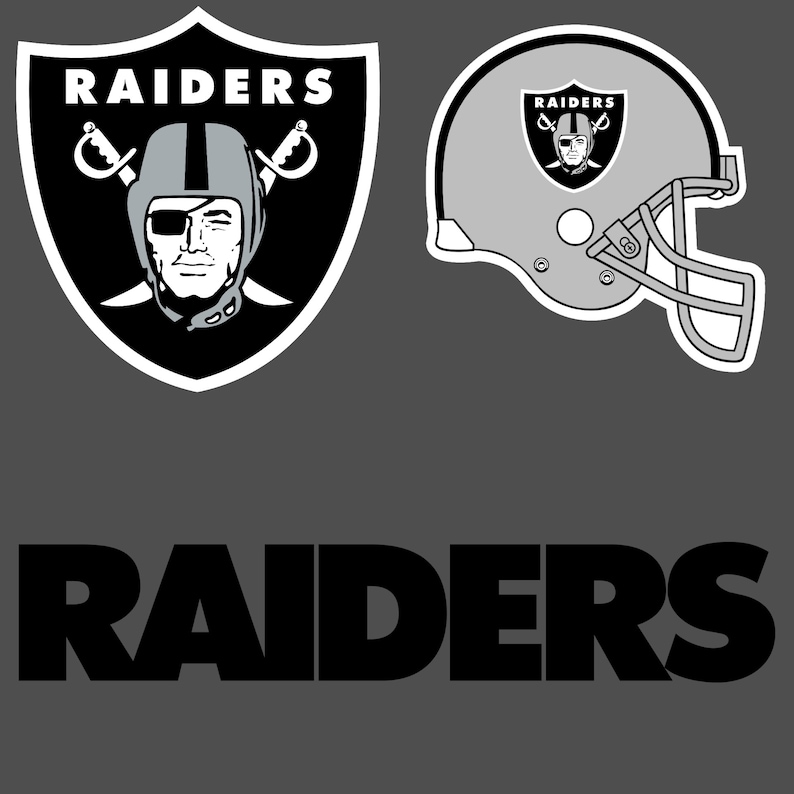 Raiders Football Logo SVG