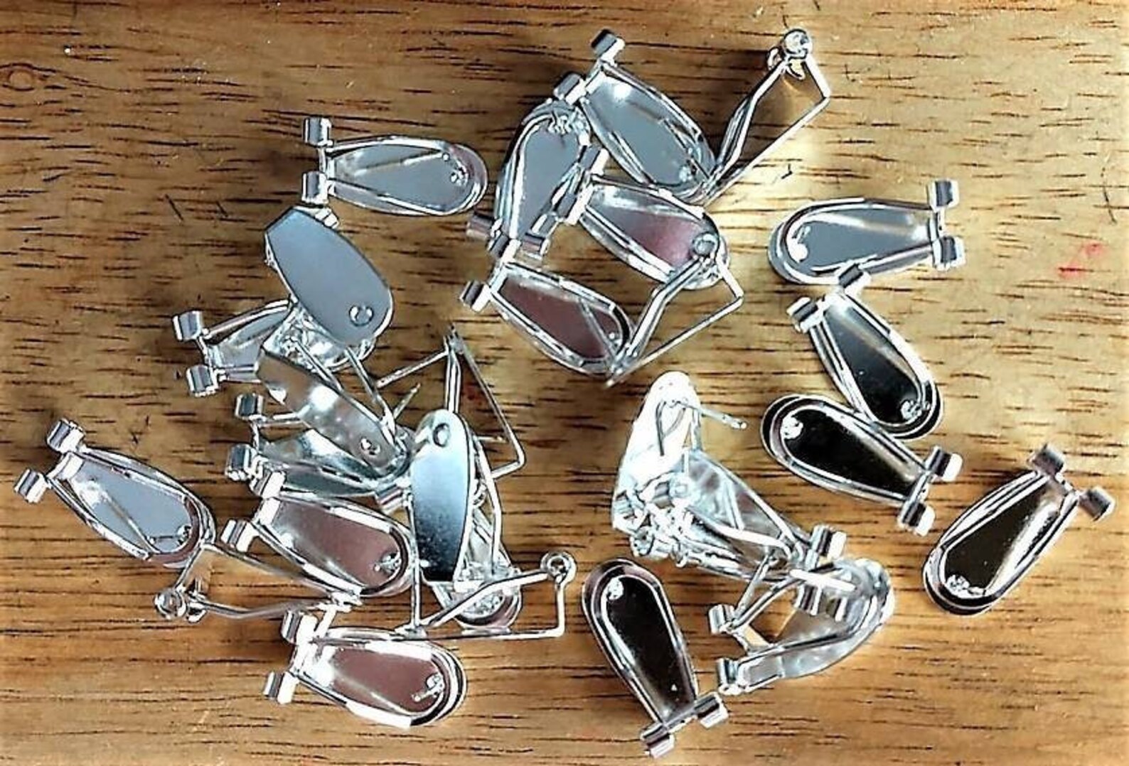 10/20 5 or 10 Pairs Fingernail Earring Post DIY Crafts Jewelry Earrings