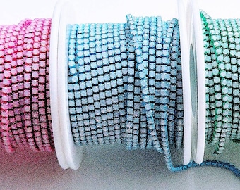SS6 Opal Banding Trim Beading Beads DIY Crafts Jewelry Indigenous MMIW Earrings Making Supplies