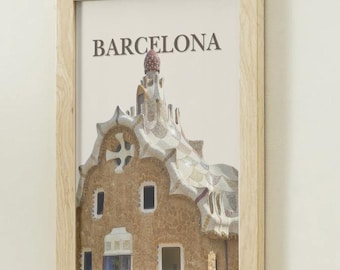 Barcelona Art - Decorazioni per la casa disegnate a mano - Stampa digitale ad alta risoluzione