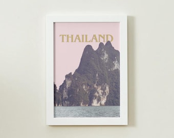 Thailand Art - Decorazioni per la casa disegnate a mano - Stampa digitale ad alta risoluzione