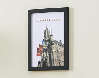 Netherlands Art - Decorazioni per la casa disegnate a mano - Stampa digitale ad alta risoluzione