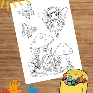 Children’s Coloring Pages | Instant Download | Printable Activity Sheets