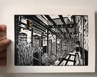 Five Leaves Bookshop: Indie Bookshop Art