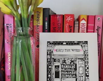 Gay's the Word: Indie Bookshop Art