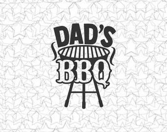 Dads Bbq Grill Decal Grilling Sticker for Smoker Cooking Grill  Vinyl Wall Decal BBQ Food Grill Menu Bar Stickers Mural