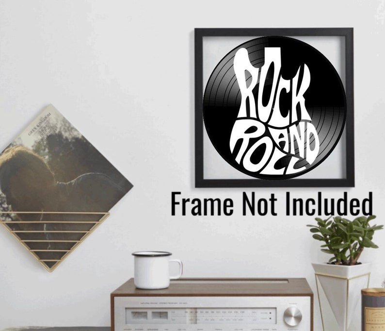Music Wall Art Rock and Roll guitar Art Vinyl Record Album Etsy UK